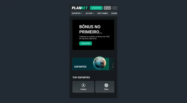 Planbet no celular